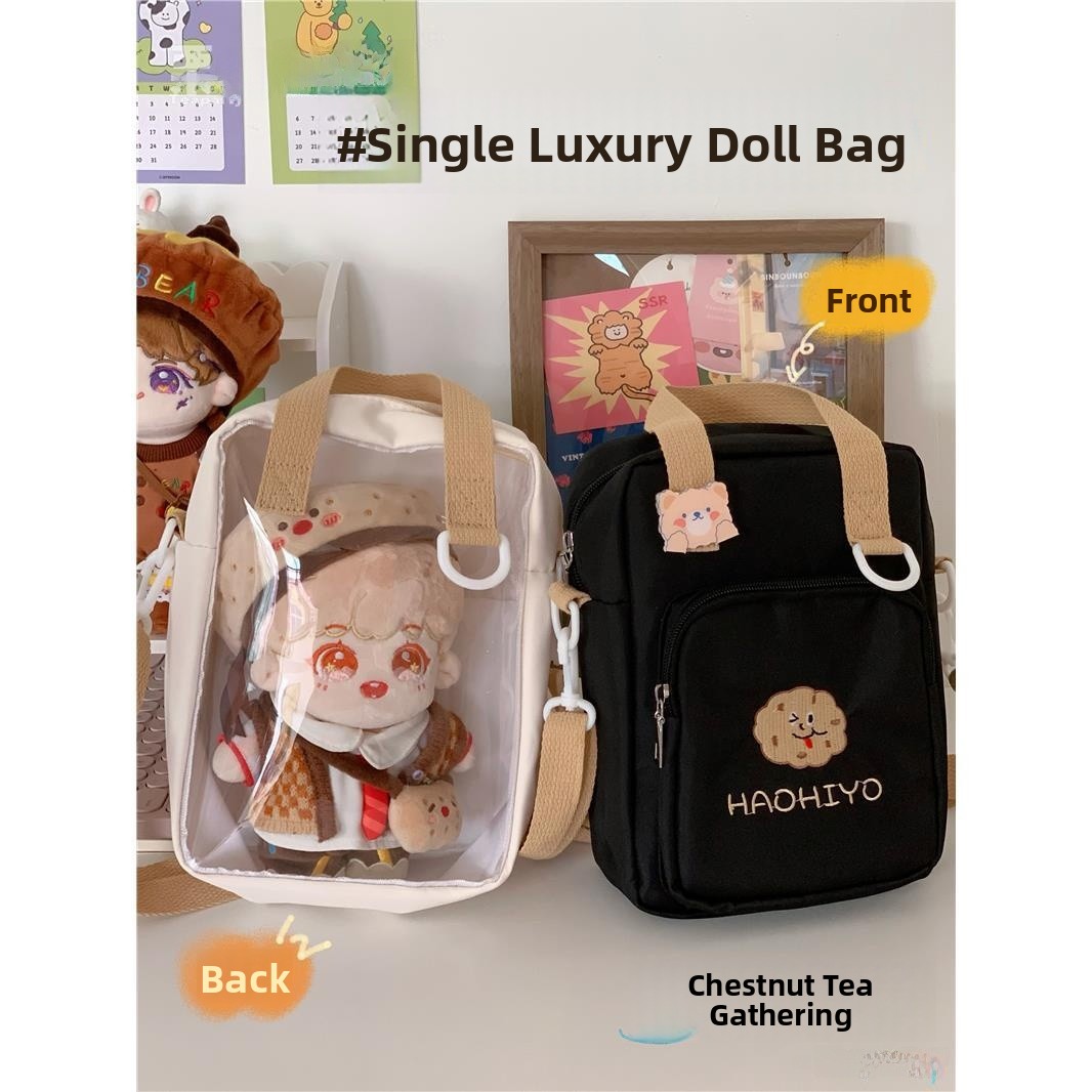 Women'S Young Bags - Kawaii katoenen poppen cartoon crossbody tas,