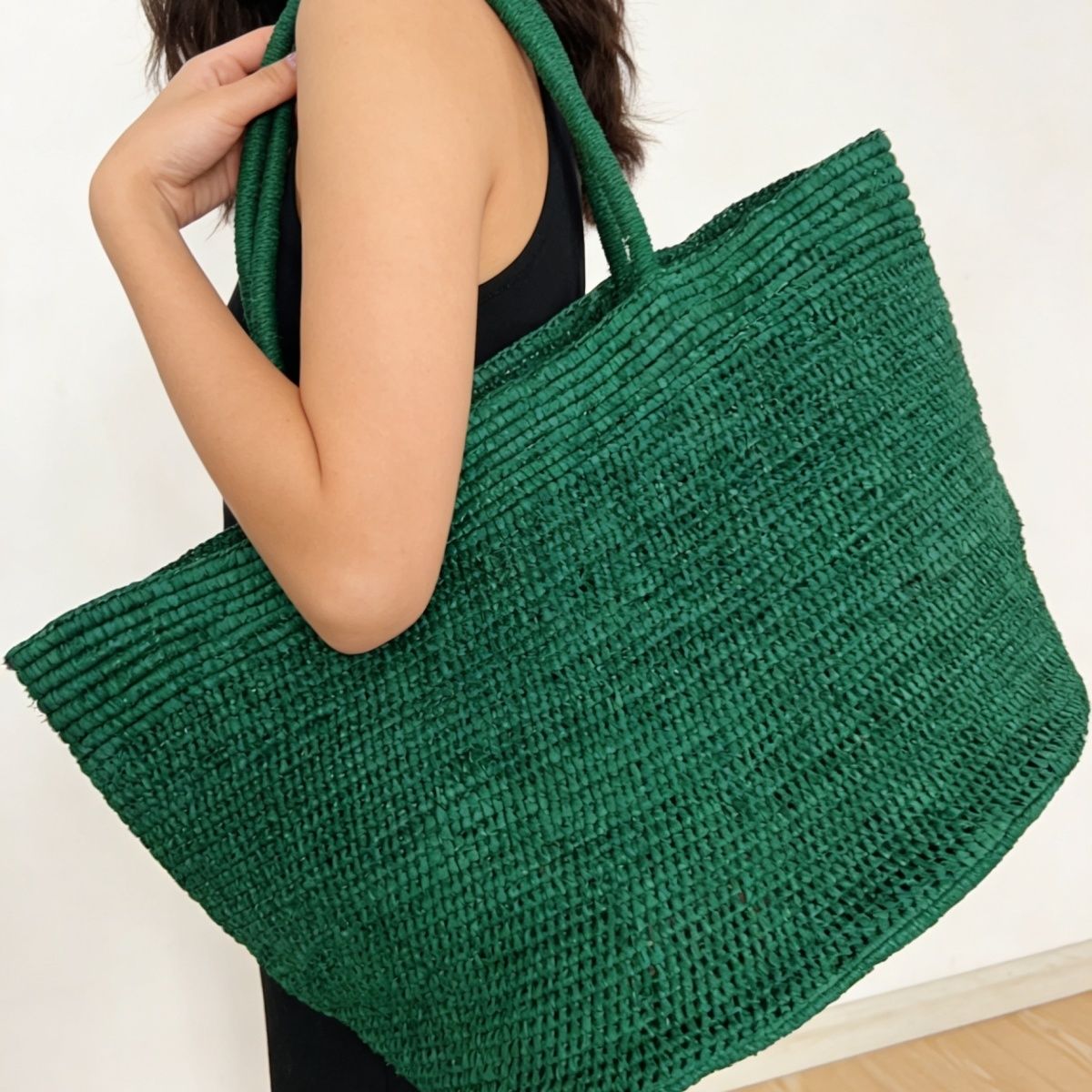 Women'S Raffia Bags - Mode natuurlijke stro raffia stro tassen