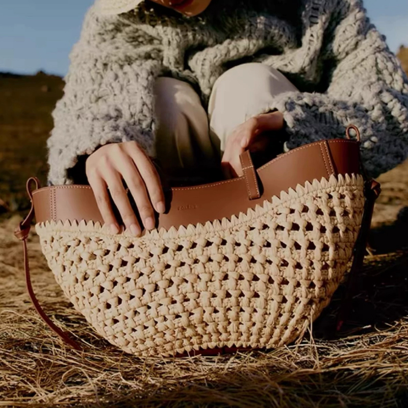 2026 Zomer Hollow-out Raffia e - Women'S Raffia Bags recensie en prijs